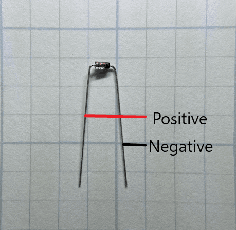 What a diode looks like and how to identify its pinout